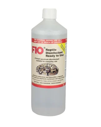 F10 Reptile Disinfectant (Ready to Use) 1L Refill Bottle (No Trigger)