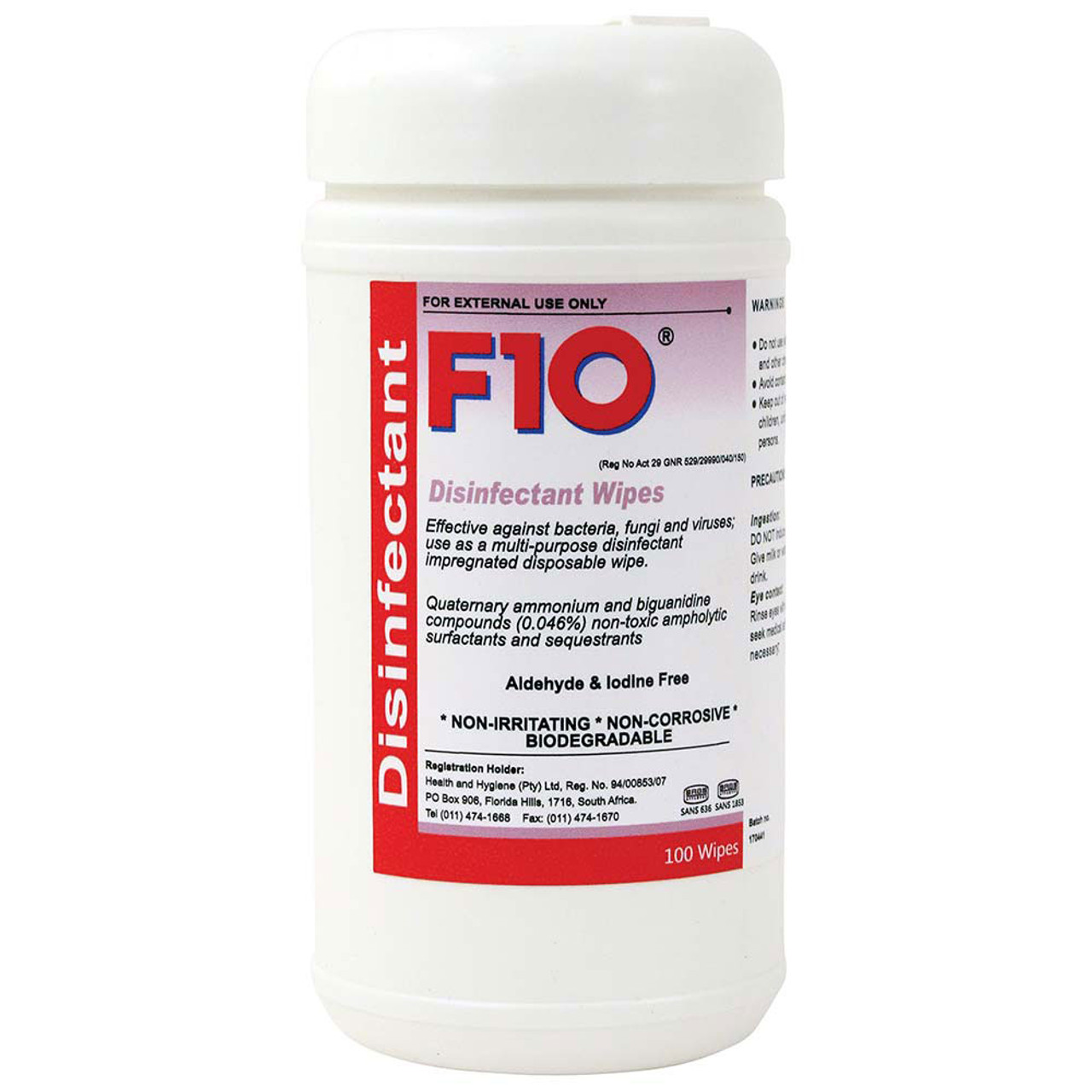 F10 Wipes