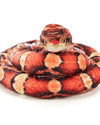 Orange Snake Plush